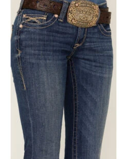 Ariat Women's R.E.A.L Mid Rise Arrow Fit Virginia Bootcut Jeans -Ariat || Wrangler || FREE PEOPLE Sales Store 2000357678 400 P2