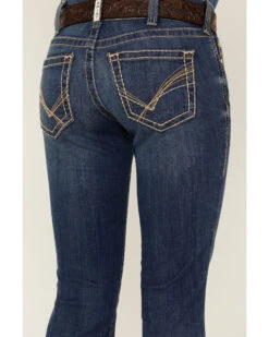 Ariat Women's R.E.A.L Mid Rise Arrow Fit Virginia Bootcut Jeans -Ariat || Wrangler || FREE PEOPLE Sales Store 2000357678 400 P4