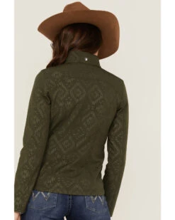 RANK 45 Women's Southwestern Print Softshell Riding Jacket