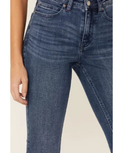 Idyllwind Women's High Risin' Sunset Blues Wash Stretch Trouser Hem Flare Jeans -Ariat || Wrangler || FREE PEOPLE Sales Store 2000358955 414 P2