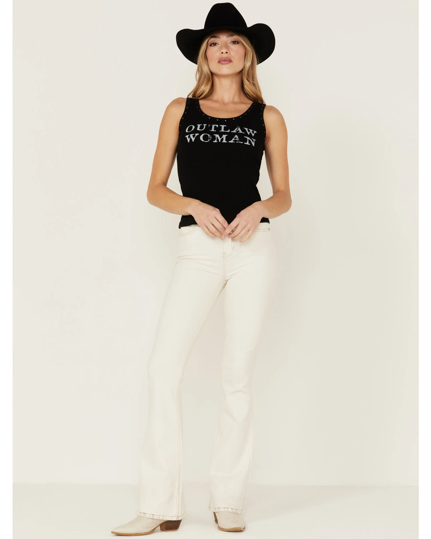 Idyllwind Women's Rebel Natural Wash Signature Back Pocket Mid Rise Flare Jeans 2 Idyllwind Women's Rebel Natural Wash Signature Back Pocket Mid Rise Flare Jeans - Image 2