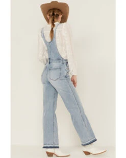 Cleo + Wolf Women's Relaxed Release Hem Denim Overalls -Ariat || Wrangler || FREE PEOPLE Sales Store 2000359509 414 P5