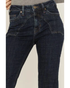 Rock & Roll Denim Women's Yoke Front Flare Jeans -Ariat || Wrangler || FREE PEOPLE Sales Store 2000360885 401 P2