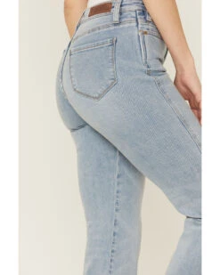 Rock & Roll Denim Women's Light Wash High Rise Stretch Bootcut Jeans -Ariat || Wrangler || FREE PEOPLE Sales Store 2000360886 450 P4