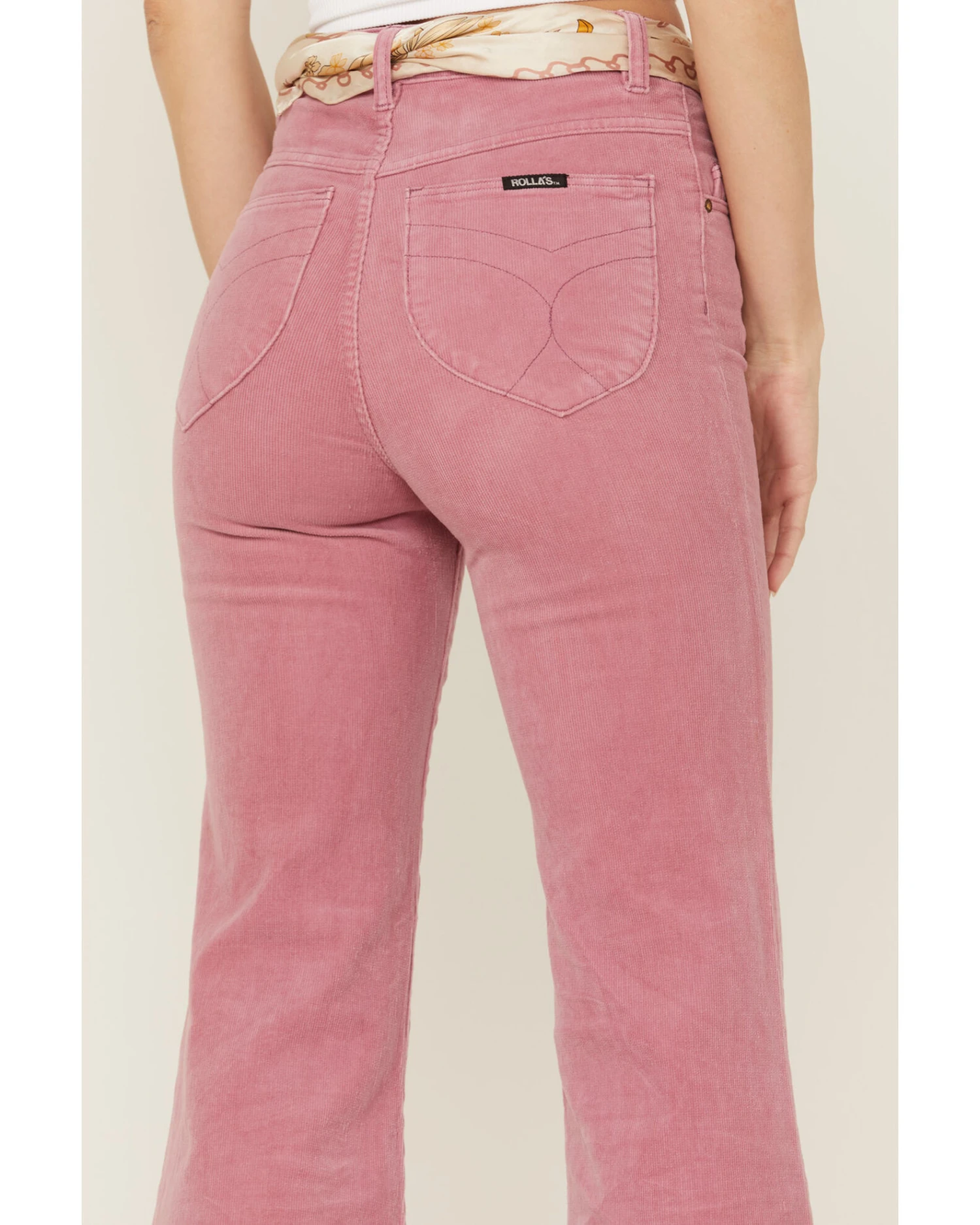 Rolla's Women's Eastcoast Corduroy Flare Jeans 2 Rolla's Women's Eastcoast Corduroy Flare Jeans - Image 2