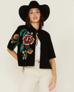 Double D Ranch Women's Kaminski Cross Stitch Jacket 6 Double D Ranch Women's Kaminski Cross Stitch Jacket -Ariat || Wrangler || FREE PEOPLE Sales Store 2000364074 001 P1