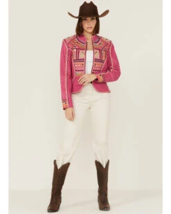 Double D Ranch Women's Festival Of Colors Southwestern Geo Jacket 6 Double D Ranch Women's Festival Of Colors Southwestern Geo Jacket -Ariat || Wrangler || FREE PEOPLE Sales Store 2000364077 650 P2