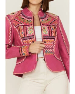 Double D Ranch Women's Festival Of Colors Southwestern Geo Jacket 7 Double D Ranch Women's Festival Of Colors Southwestern Geo Jacket -Ariat || Wrangler || FREE PEOPLE Sales Store 2000364077 650 P3