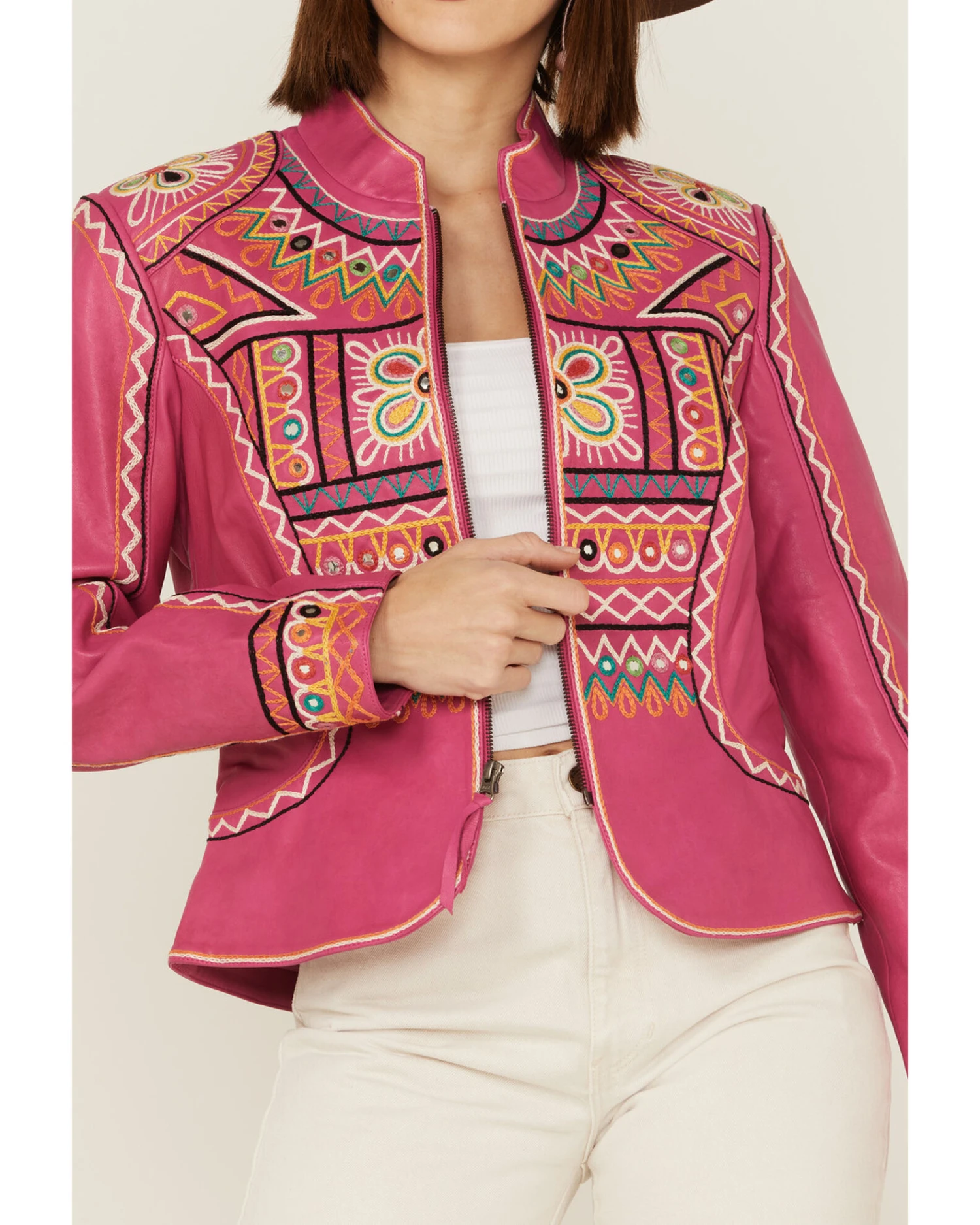 Double D Ranch Women's Festival Of Colors Southwestern Geo Jacket 4 Double D Ranch Women's Festival Of Colors Southwestern Geo Jacket - Image 4