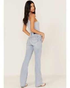 Cleo + Wolf Women's South Coast High Rise Light Wash Stretch Bootcut Jeans -Ariat || Wrangler || FREE PEOPLE Sales Store 2000364987 400 P3