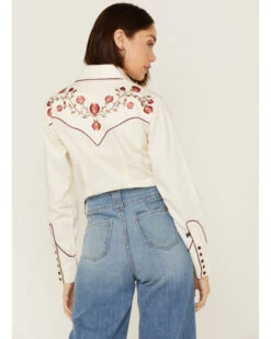Rockmount Ranchwear Women's Vintage Thistle Floral Embroidery Pearl Snap Western Shirt 7 Rockmount Ranchwear Women's Vintage Thistle Floral Embroidery Pearl Snap Western Shirt -Ariat || Wrangler || FREE PEOPLE Sales Store 2000365331 103 P3