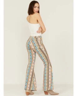 Shyanne Women's Mr. Super Flare Southwestern Flare Jeans -Ariat || Wrangler || FREE PEOPLE Sales Store 2000365354 443 P3