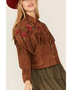 Maggie Sweet Women's Tango Floral Fringe Jacket -Ariat || Wrangler || FREE PEOPLE Sales Store 2000365858 280 P3