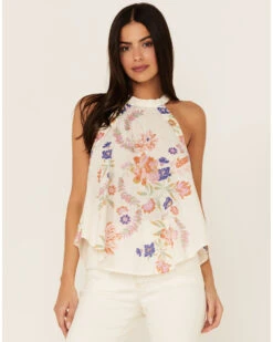 Free People Women's Emily Printed Tank -Ariat || Wrangler || FREE PEOPLE Sales Store 2000366156 103 P1