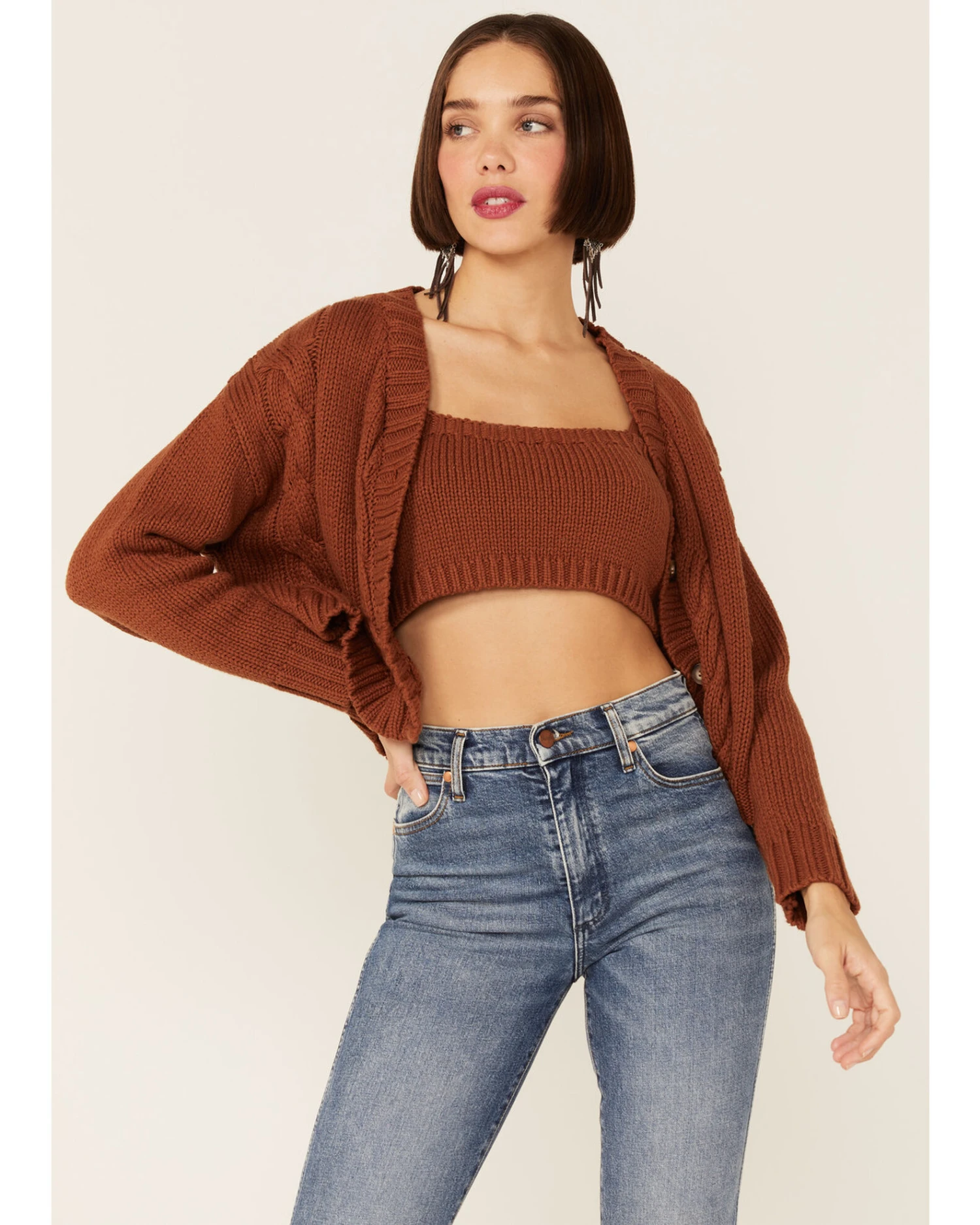 Callahan Women's Lu Cardigan & Tank Set 2 Callahan Women's Lu Cardigan & Tank Set - Image 2