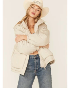 Free People Women's Duvet Bomber Jacket 6 Free People Women's Duvet Bomber Jacket -Ariat || Wrangler || FREE PEOPLE Sales Store 2000368012 104 P1