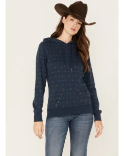 Hooey Women's Southwestern Print Mesa Hoodie -Ariat || Wrangler || FREE PEOPLE Sales Store 2000369084 410 P1