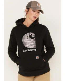 Carhartt Women's Rain Defender Relaxed Fit Midweight Logo Graphic Hoodie 6 Carhartt Women's Rain Defender Relaxed Fit Midweight Logo Graphic Hoodie -Ariat || Wrangler || FREE PEOPLE Sales Store 2000370146 001 P1