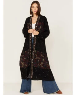 Shyanne Women's Patchwork Duster Kimono -Ariat || Wrangler || FREE PEOPLE Sales Store 2000373036 001 P1