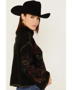 Shyanne Women's Paisley Knit Turtleneck Sweater -Ariat || Wrangler || FREE PEOPLE Sales Store 2000373039 001 P2