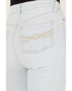 Idyllwind Women's Light Wash West Avenue High Risin Distressed Flare Jeans -Ariat || Wrangler || FREE PEOPLE Sales Store 2000373406 412 P3
