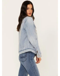 Idyllwind Women's Sherpa Lined Denim Trucker Jacket 7 Idyllwind Women's Sherpa Lined Denim Trucker Jacket -Ariat || Wrangler || FREE PEOPLE Sales Store 2000373419 414 P2