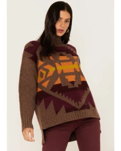 Pendleton Women's Mixed Print Western Sweater -Ariat || Wrangler || FREE PEOPLE Sales Store 2000374182 210 P1