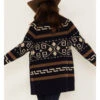 Pendleton Women's Westerley Mixed Print Long Cardigan Sweater