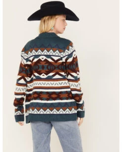 Wrangler Retro Women's Southwestern Striped Cardigan -Ariat || Wrangler || FREE PEOPLE Sales Store 2000374518 442 P4