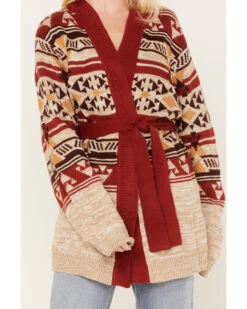 Wrangler Retro Women's Southwestern Print Hooded Cardigan -Ariat || Wrangler || FREE PEOPLE Sales Store 2000374522 104 P3