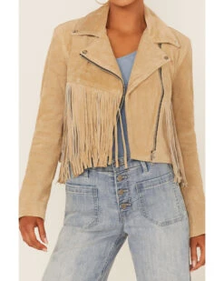 Understated Leather Women's Fearless Fringe Suede Jacket -Ariat || Wrangler || FREE PEOPLE Sales Store 2000374925 280 P4