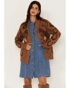 Tasha Polizzi Women's Southwestern Knit Avery Cardigan