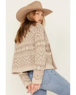 Stetson Women's Southwestern Stripe Knit Cropped Cardigan -Ariat || Wrangler || FREE PEOPLE Sales Store 2000378247 110 P4