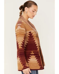 Cotton & Rye Women's Southwestern Knit Cardigan -Ariat || Wrangler || FREE PEOPLE Sales Store 2000378255 220 P2