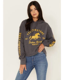 Wrangler Women's Yellowstone® Cropped Hoodie -Ariat || Wrangler || FREE PEOPLE Sales Store 2000379143 022 P1