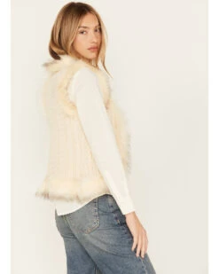 Shyanne Women's Fur Trim Knit Vest 6 Shyanne Women's Fur Trim Knit Vest -Ariat || Wrangler || FREE PEOPLE Sales Store 2000380633 105 P4