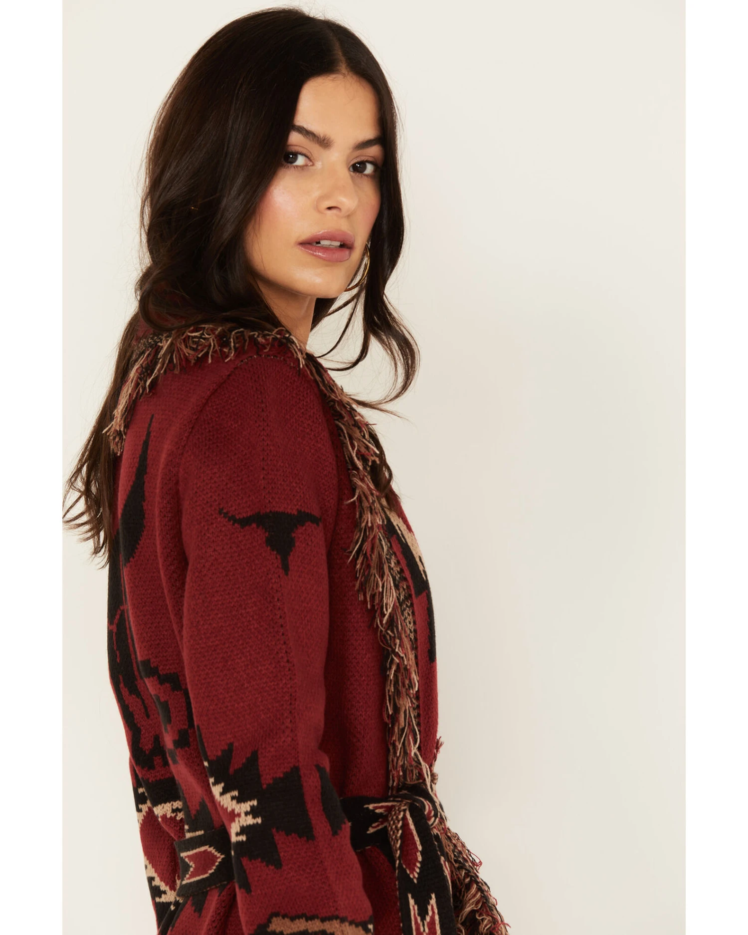 Idyllwind Women's Savannah Southwest Fringe Cardigan 1 Idyllwind Women's Savannah Southwest Fringe Cardigan