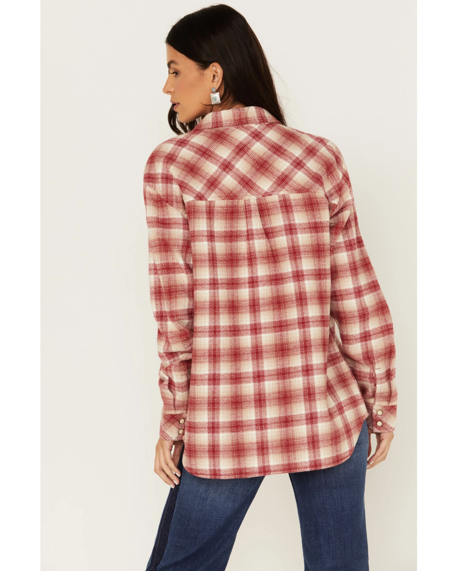 Idyllwind Women's Plaid Print Roby Shirt 1 Idyllwind Women's Plaid Print Roby Shirt
