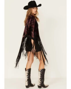 Idyllwind Women's Dean Ikat Velvet Rocket Kimono -Ariat || Wrangler || FREE PEOPLE Sales Store 2000380700 550 P4