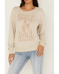 Idyllwind Women's Wild West Graphic Sweatshirt -Ariat || Wrangler || FREE PEOPLE Sales Store 2000380721 104 P3
