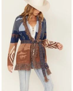 Idyllwind Women's Lost In The Desert Cardigan -Ariat || Wrangler || FREE PEOPLE Sales Store 2000380723 401 P1