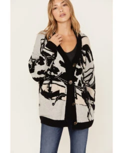 Idyllwind Women's Alice Floral Abstract Cardigan -Ariat || Wrangler || FREE PEOPLE Sales Store 2000380734 020 P3