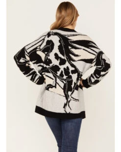 Idyllwind Women's Alice Floral Abstract Cardigan -Ariat || Wrangler || FREE PEOPLE Sales Store 2000380734 020 P4