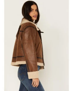 Cleo + Wolf Women's Faux Shearling Jacket -Ariat || Wrangler || FREE PEOPLE Sales Store 2000381611 200 P2