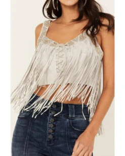 Idyllwind Women's Georgia Fringe Lace-Up Bustier -Ariat || Wrangler || FREE PEOPLE Sales Store 2000382970 026 P4