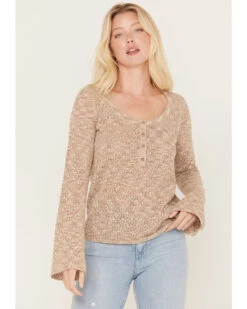 Idyllwind Women's Ranger Pointelle Henley Long Sleeve Shirt 6 Idyllwind Women's Ranger Pointelle Henley Long Sleeve Shirt -Ariat || Wrangler || FREE PEOPLE Sales Store 2000382998 104 P1