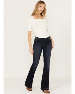 Idyllwind Women's Vista Drive Outlaw Trouser Flare 7 Idyllwind Women's Vista Drive Outlaw Trouser Flare -Ariat || Wrangler || FREE PEOPLE Sales Store 2000383011 417 P1