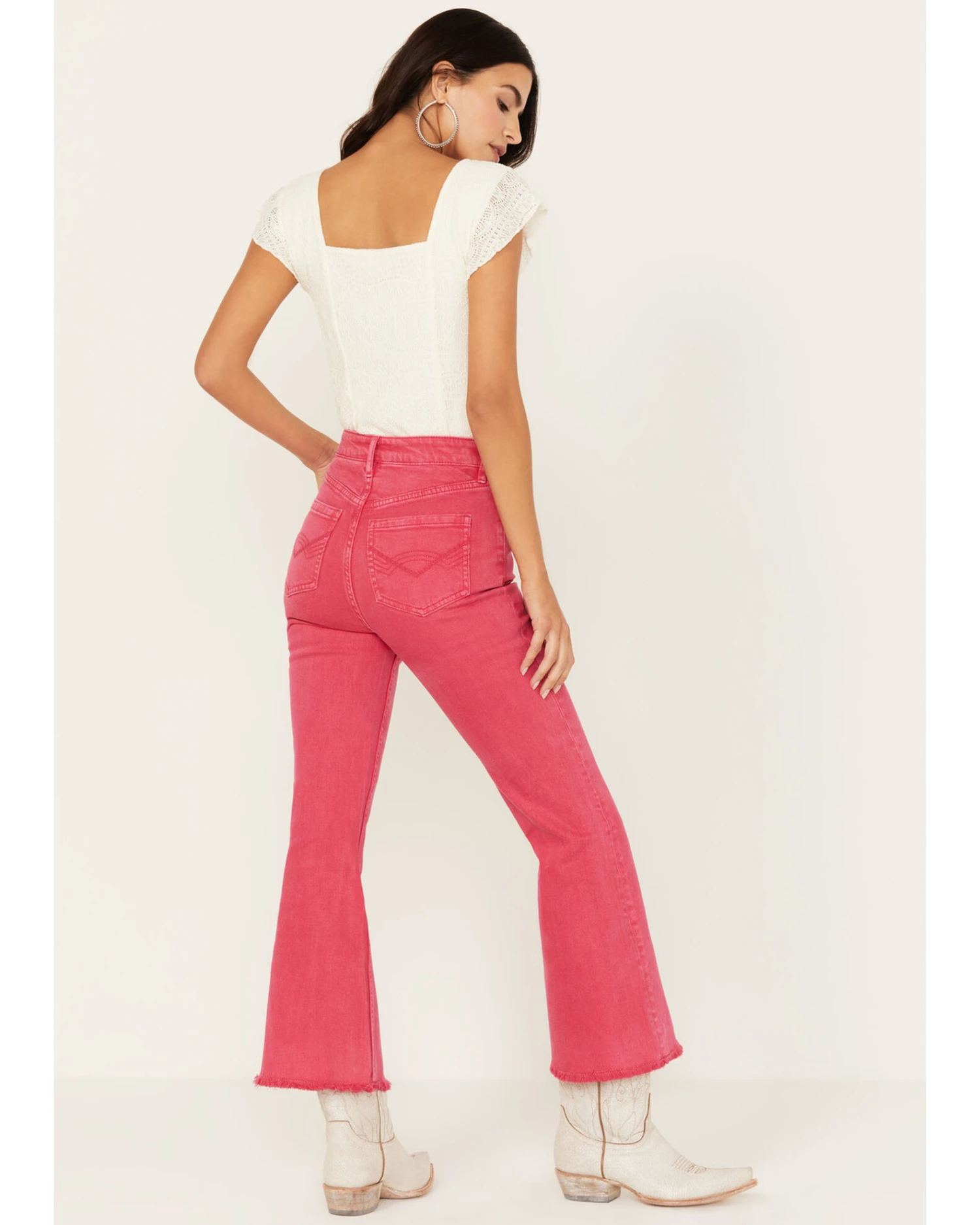 Idyllwind Women's High Risin Kick Stretch Flare Jeans 2 Idyllwind Women's High Risin Kick Stretch Flare Jeans - Image 2