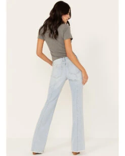 Shyanne Women's Light Wash Low Rise Seamed Bootcut Jeans -Ariat || Wrangler || FREE PEOPLE Sales Store 2000383329 413 P3