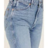 Wrangler Women's Medium Wash High Rise Wild West Straight Jeans